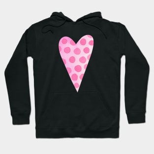 Pink heart Hoodie